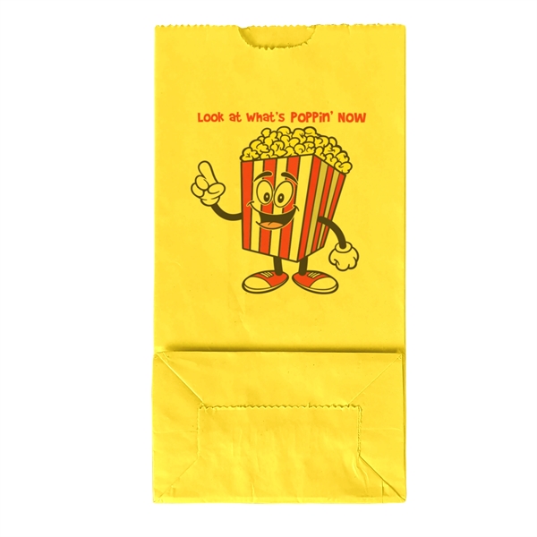 Paper Popcorn Specialty Bag with serrated cut top.... from ASI 37940 Bag Makers Inc