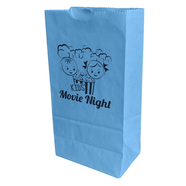 Paper Popcorn Bag with serrated cut top.... from ASI 37940 Bag Makers Inc