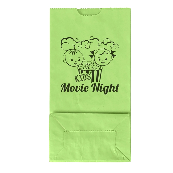 Paper Popcorn Bag with serrated cut top.... from ASI 37940 Bag Makers Inc