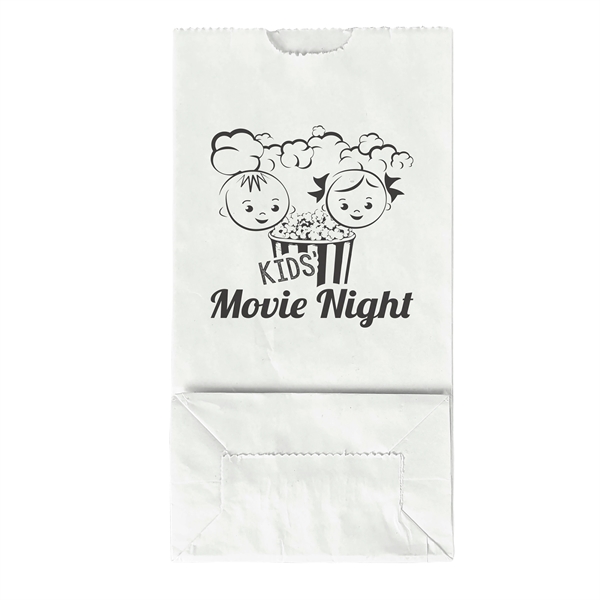 Paper Popcorn Bag with serrated cut top.... from ASI 37940 Bag Makers Inc