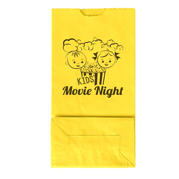 Paper Popcorn Bag with serrated cut top.... from ASI 37940 Bag Makers Inc