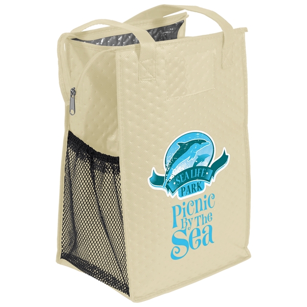 Insulated Non-Woven Tote with thermal foil interior.... from ASI 37940 Bag Makers Inc