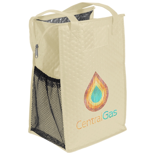 Insulated Non-Woven Tote with thermal foil interior.... from ASI 37940 Bag Makers Inc