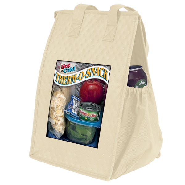 Insulated Non-Woven Tote with thermal foil interior.... from ASI 37940 Bag Makers Inc