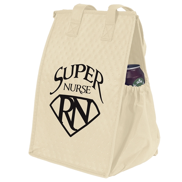 Insulated Non-Woven Tote with thermal foil interior.... from ASI 37940 Bag Makers Inc