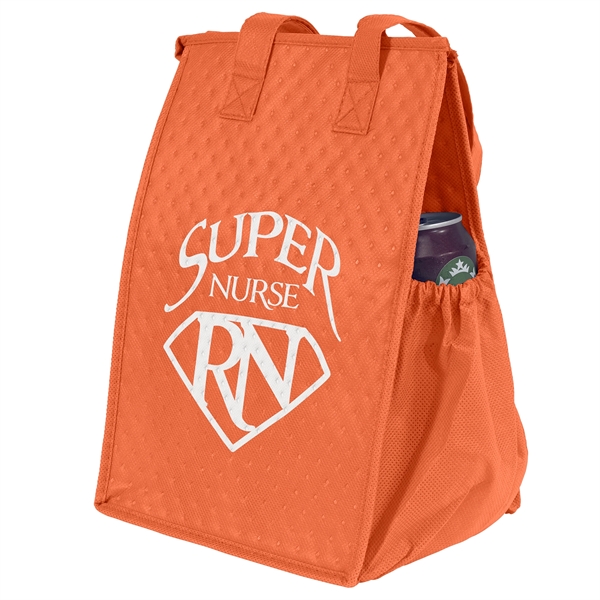 Insulated Non-Woven Tote with thermal foil interior.... from ASI 37940 Bag Makers Inc