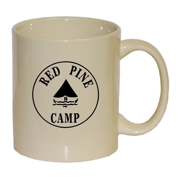 11 oz. C-handle ceramic coffee mug.... from ASI 74245 Nordic Co Inc / Nordic Nordic Promos