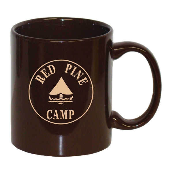 11 oz. C-handle ceramic coffee mug.... from ASI 74245 Nordic Co Inc / Nordic Nordic Promos
