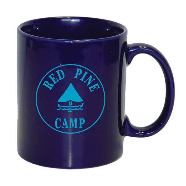 11 oz. C-handle ceramic coffee mug.... from ASI 74245 Nordic Co Inc / Nordic Nordic Promos