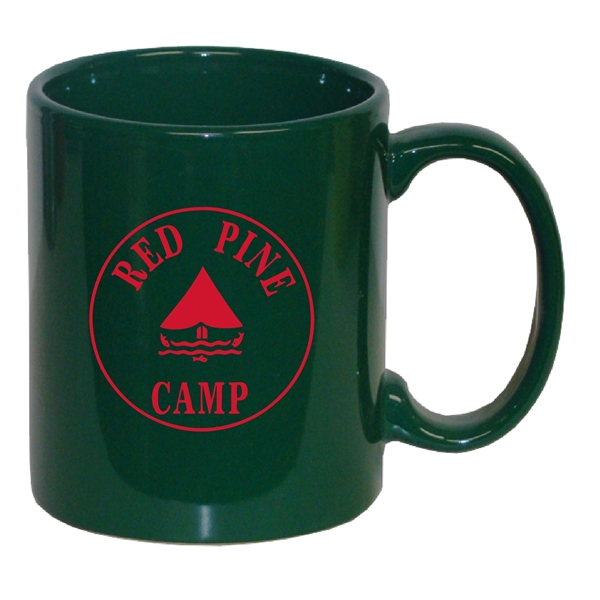 11 oz. C-handle ceramic coffee mug.... from ASI 74245 Nordic Co Inc / Nordic Nordic Promos
