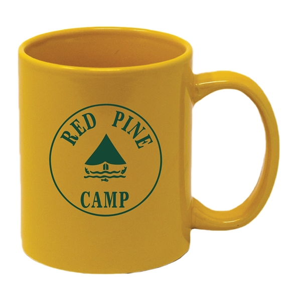 11 oz. C-handle ceramic coffee mug.... from ASI 74245 Nordic Co Inc / Nordic Nordic Promos