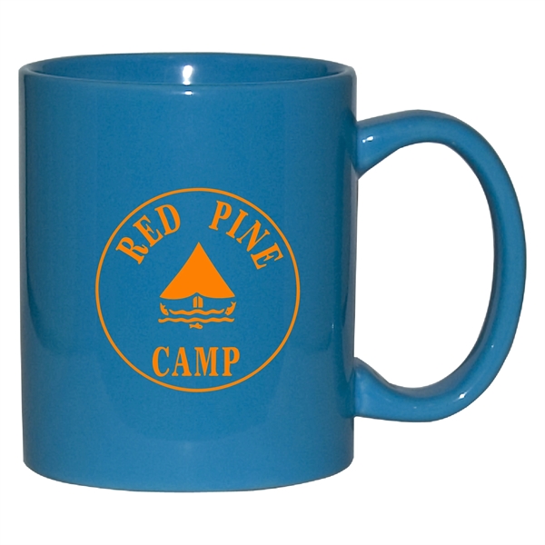11 oz. C-handle ceramic coffee mug.... from ASI 74245 Nordic Co Inc / Nordic Nordic Promos