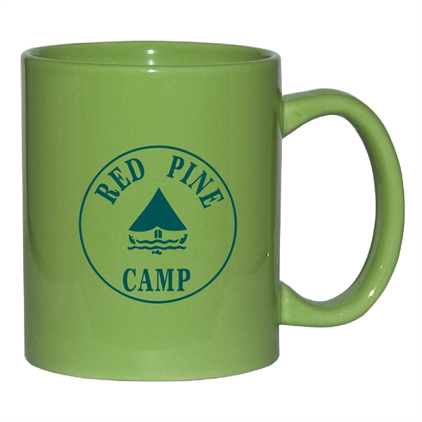 11 oz. C-handle ceramic coffee mug.... from ASI 74245 Nordic Co Inc / Nordic Nordic Promos