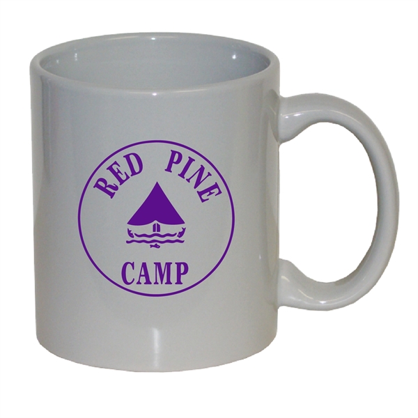 11 oz. C-handle ceramic coffee mug.... from ASI 74245 Nordic Co Inc / Nordic Nordic Promos