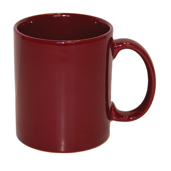 11 oz. C-handle ceramic coffee mug.... from ASI 74245 Nordic Co Inc / Nordic Nordic Promos