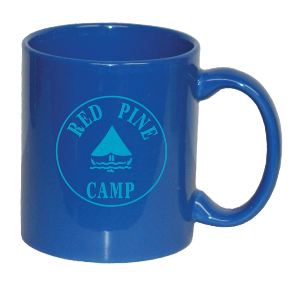 11 oz. C-handle ceramic coffee mug.... from ASI 74245 Nordic Co Inc / Nordic Nordic Promos