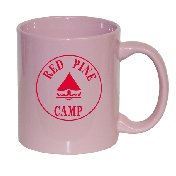 11 oz. C-handle ceramic coffee mug.... from ASI 74245 Nordic Co Inc / Nordic Nordic Promos