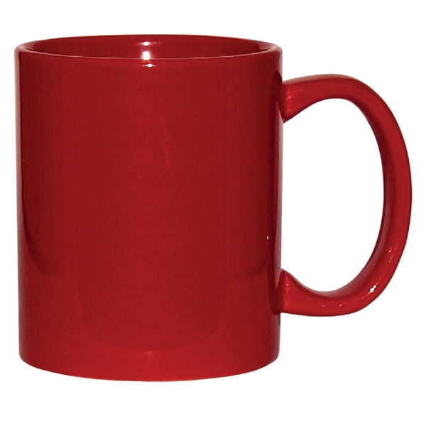 11 oz. C-handle ceramic coffee mug.... from ASI 74245 Nordic Co Inc / Nordic Nordic Promos