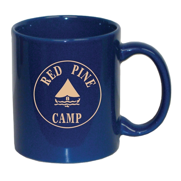 11 oz. C-handle ceramic coffee mug.... from ASI 74245 Nordic Co Inc / Nordic Nordic Promos