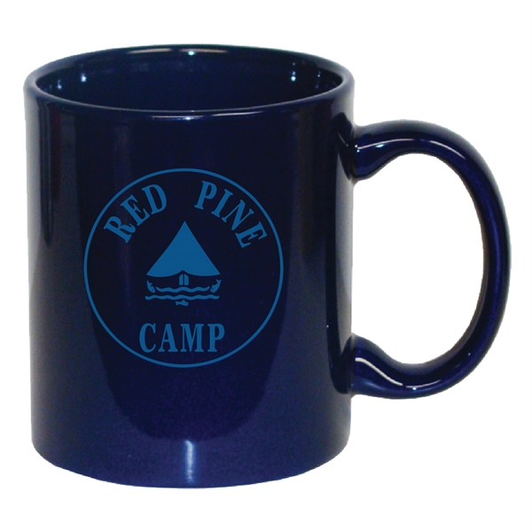 11 oz. C-handle ceramic coffee mug.... from ASI 74245 Nordic Co Inc / Nordic Nordic Promos