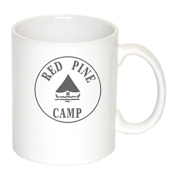 11 oz. C-handle ceramic coffee mug.... from ASI 74245 Nordic Co Inc / Nordic Nordic Promos