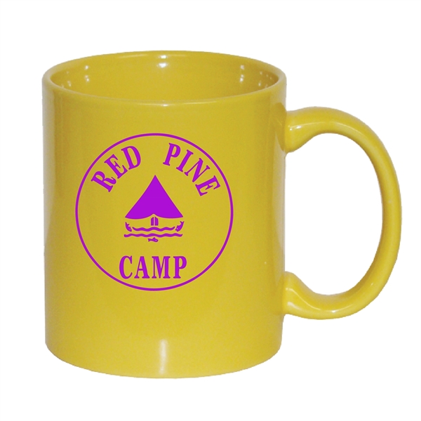 11 oz. C-handle ceramic coffee mug.... from ASI 74245 Nordic Co Inc / Nordic Nordic Promos