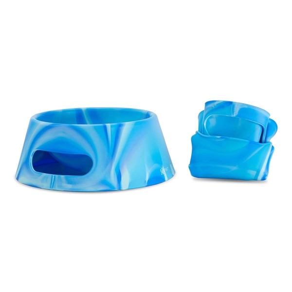 Durable silicone bowl. Great for lunch, camping, and every day use.... from ASI 87306 Silipint, Inc.