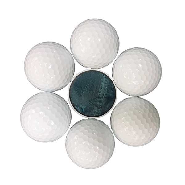 Three layer golf ball made of rubber, resin and PU cover... from ASI 37218 Athena Promo (tm)