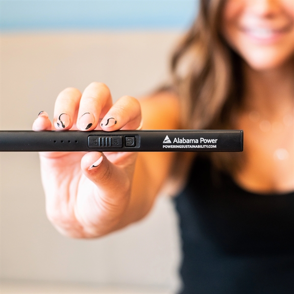 Electric Candle USB Rechargeable Lighter with full color imprint... from ASI 72657 Active Life Promo / Apres Ski Active Life Promo Ingrain