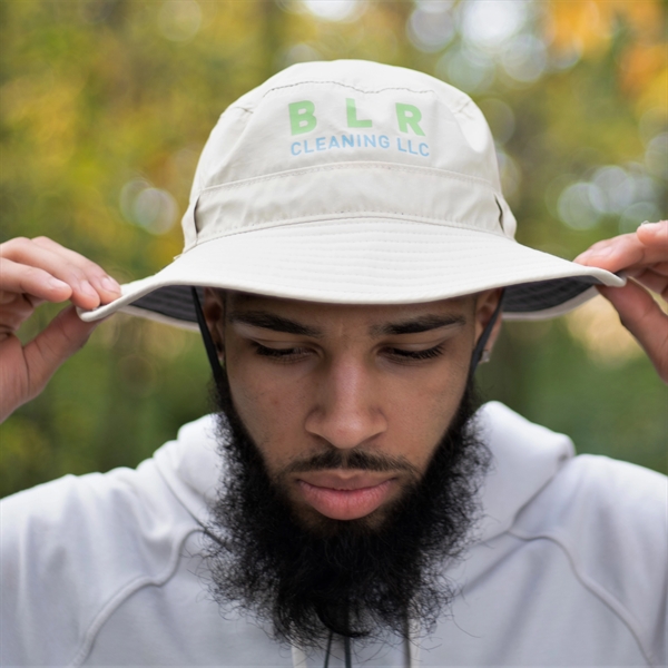 Outdoor Sun Blocker Hat with sunglasses holder, perfect for fishing, hiking,... from ASI 72657 Active Life Promo / Active Life