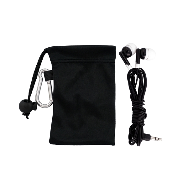 Microfiber Colorful Ear Bud Pouch... from ASI 30208 A P Specialties / AP Specialties