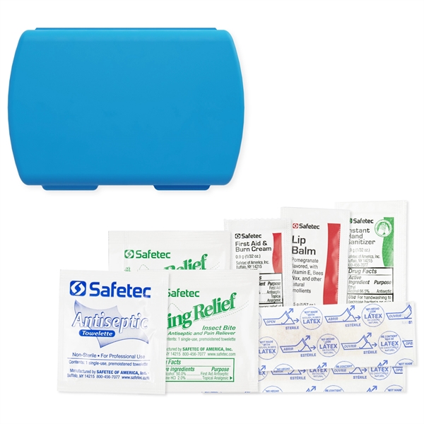Full color imprinted USA made Outdoor Aid Kit with Hand Sanitizers,... from ASI 54040 Fey Promo