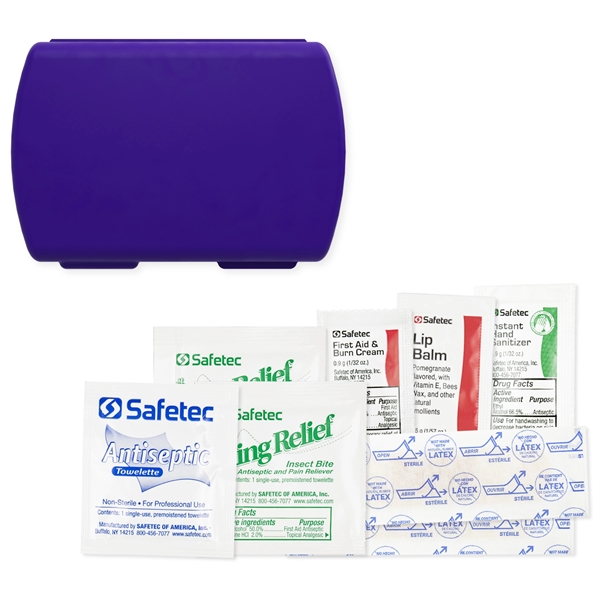 Full color imprinted USA made Outdoor Aid Kit with Hand Sanitizers,... from ASI 54040 Fey Promo