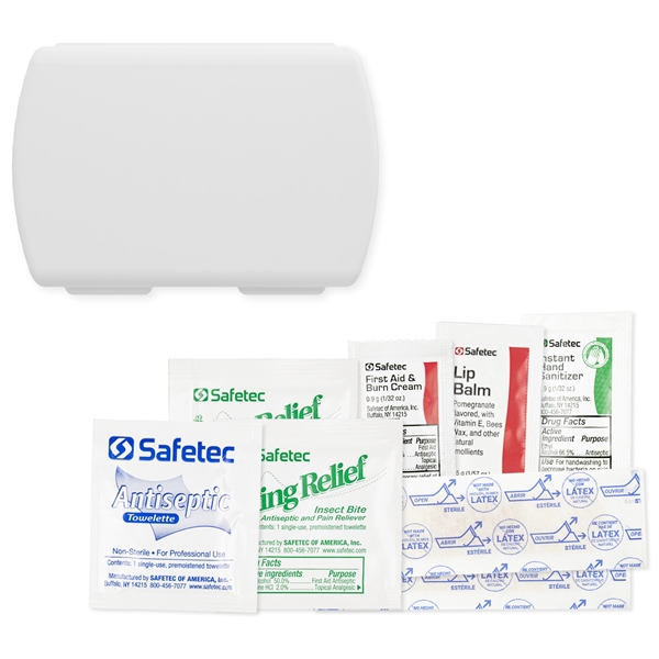 Full color imprinted USA made Outdoor Aid Kit with Hand Sanitizers,... from ASI 54040 Fey Promo