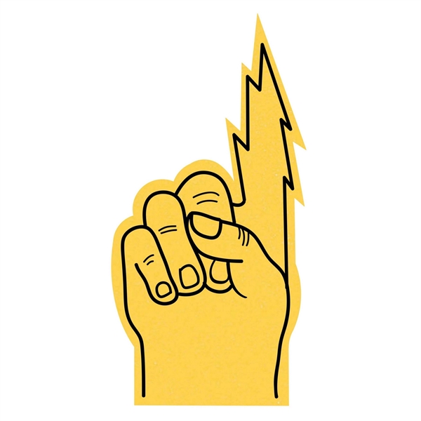 Make a bolt statement at your next trade show. Shock your... from ASI 42155 Amerifoam® - The House of Foam