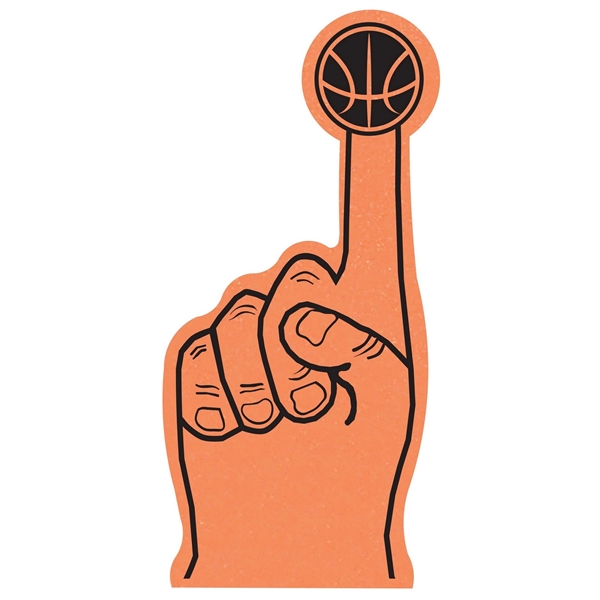 #1 Basketball Foam Finger... from ASI 42155 Amerifoam® - The House of Foam