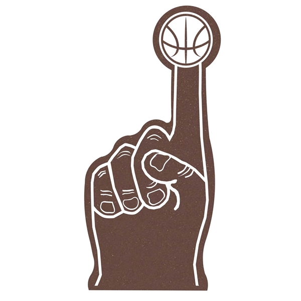#1 Basketball Foam Finger... from ASI 42155 Amerifoam® - The House of Foam