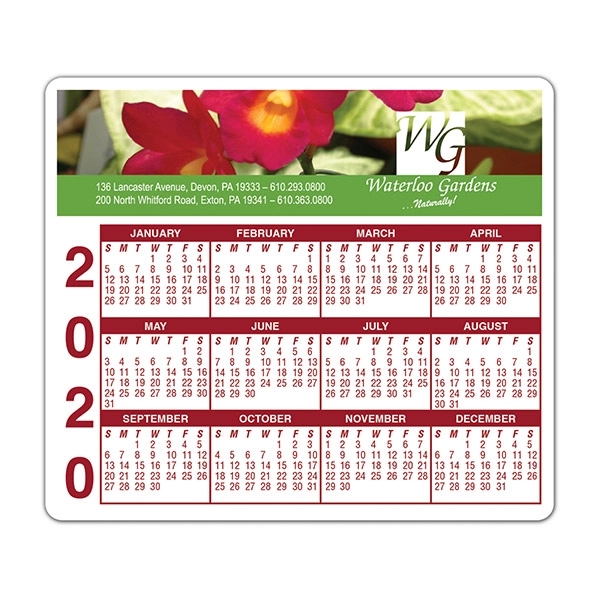 Magnet - Calendar Rectangle 3 Day - Full Color... from ASI 80210 Quikey Mfg Co Inc / Quikey Line