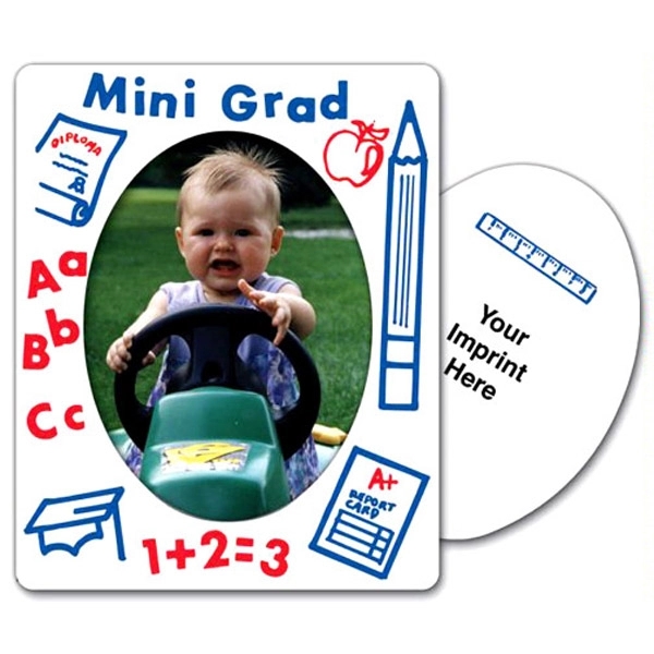 Magnets - Picture Frame Oval Center - Full Color... from ASI 80210 Quikey Mfg Co Inc
