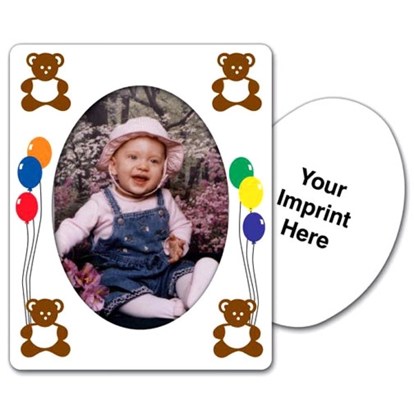 Magnets - Picture Frame Oval Center - Full Color... from ASI 80210 Quikey Mfg Co Inc