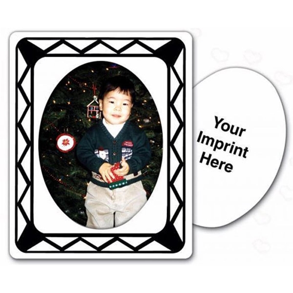 Magnets - Picture Frame Oval Center - Full Color... from ASI 80210 Quikey Mfg Co Inc