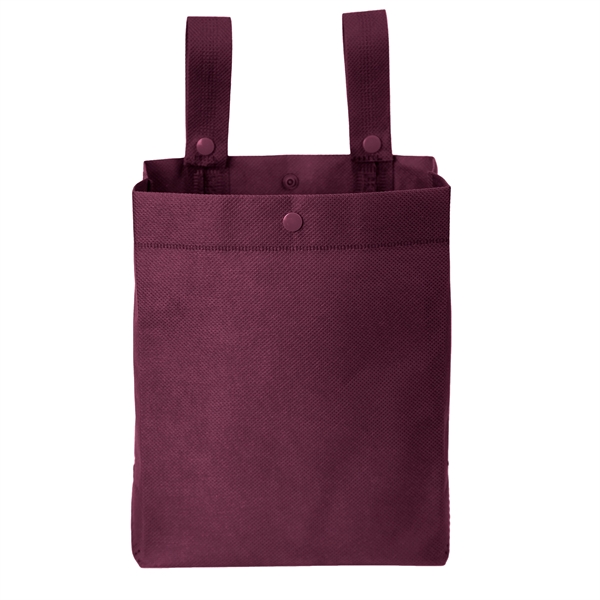 Non-Woven Polypropylene Tote with longs straps & dual snaps.... from ASI 37940 Bag Makers Inc