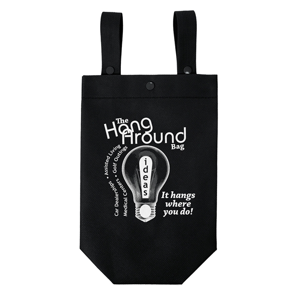 Non-Woven Polypropylene Tote with longs straps & dual snaps.... from ASI 37940 Bag Makers Inc