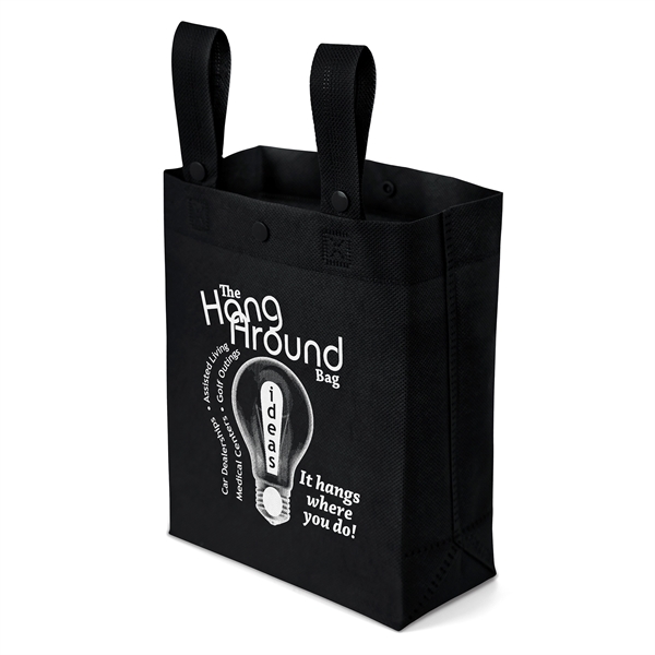 Non-Woven Polypropylene Tote with longs straps & dual snaps.... from ASI 37940 Bag Makers Inc