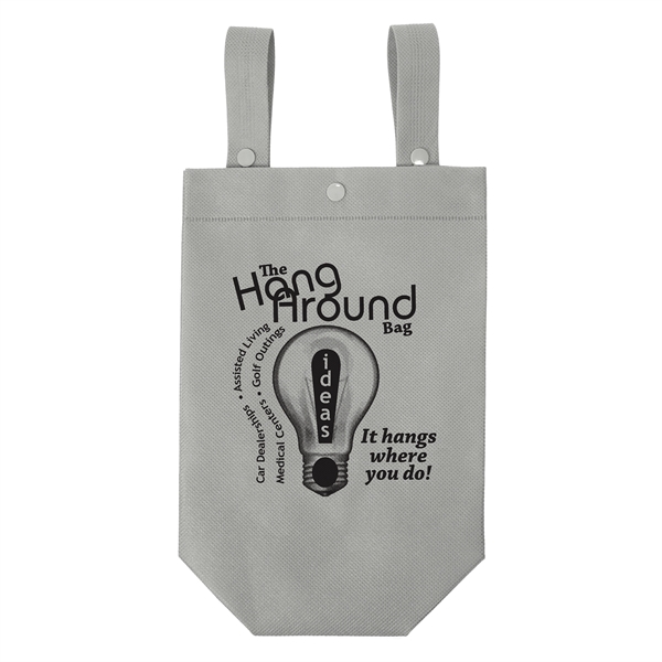 Non-Woven Polypropylene Tote with longs straps & dual snaps.... from ASI 37940 Bag Makers Inc