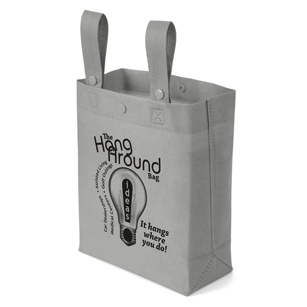 Non-Woven Polypropylene Tote with longs straps & dual snaps.... from ASI 37940 Bag Makers Inc