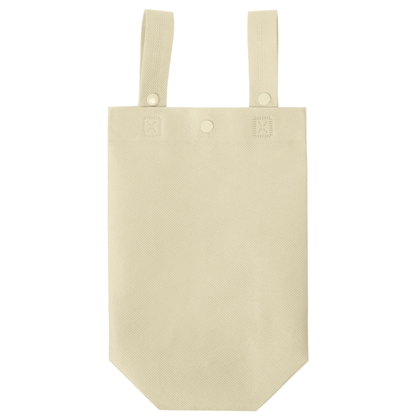 Non-Woven Polypropylene Tote with longs straps & dual snaps.... from ASI 37940 Bag Makers Inc