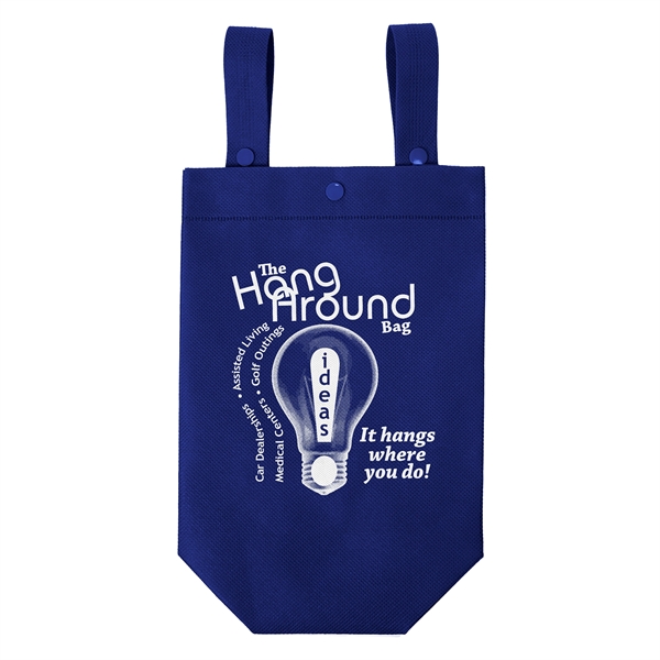 Non-Woven Polypropylene Tote with longs straps & dual snaps.... from ASI 37940 Bag Makers Inc