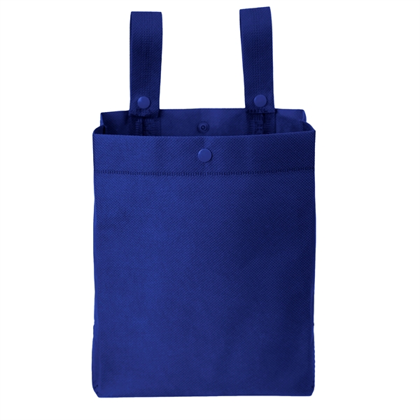 Non-Woven Polypropylene Tote with longs straps & dual snaps.... from ASI 37940 Bag Makers Inc