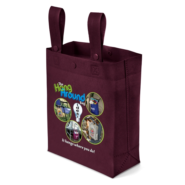 Non-Woven Polypropylene Tote with longs straps & dual snaps.... from ASI 37940 Bag Makers Inc